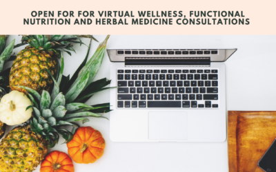 Offering Virtual Wellness, Functional Nutrition, and Herbal Medicine Consultations